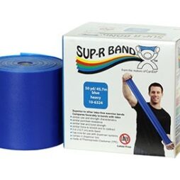 Sup-R Band Latex Free Exercise Band - 50 yard roll - Blue - heavy